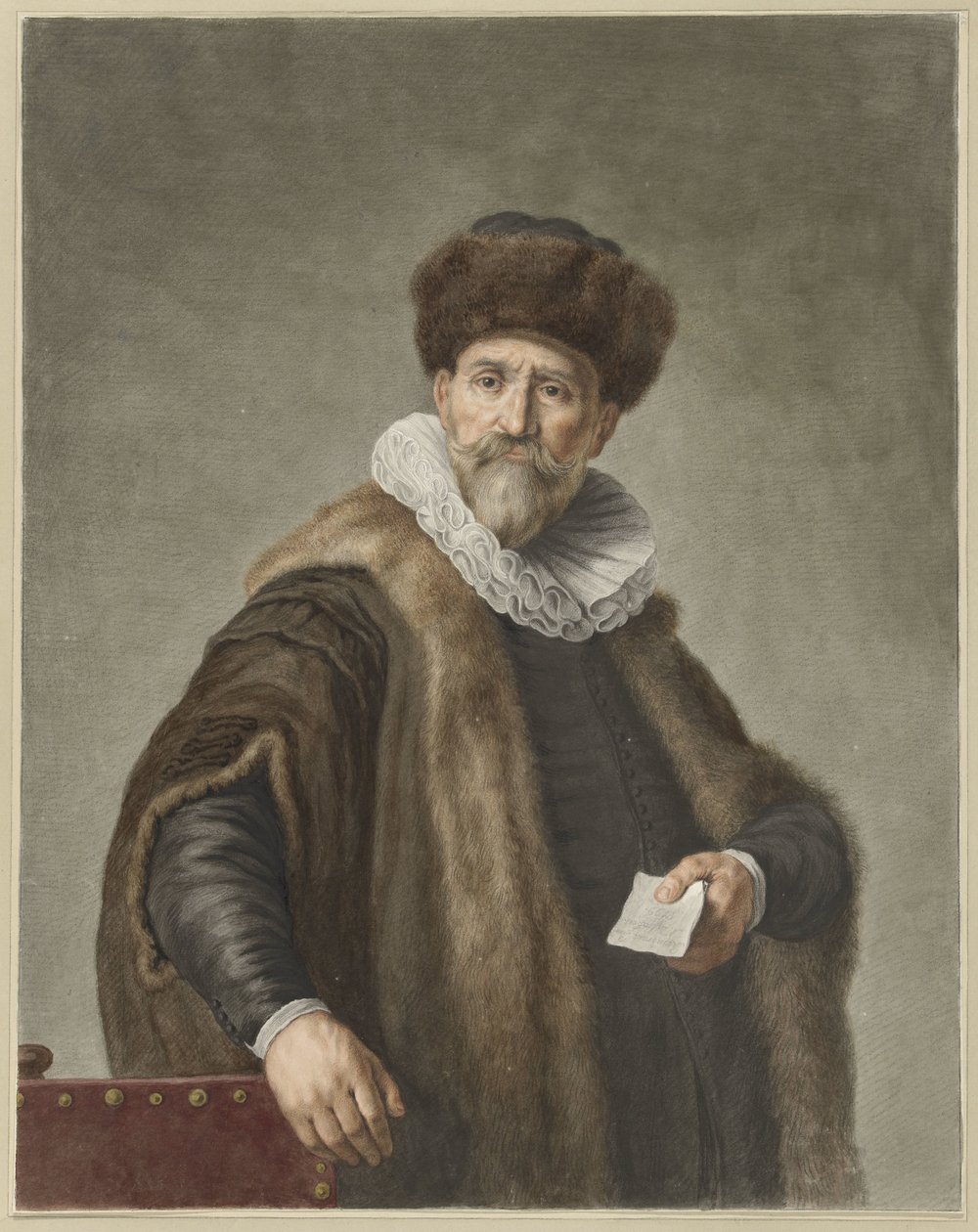 Portrett av Nicholas Ruts av Abraham Delfos
