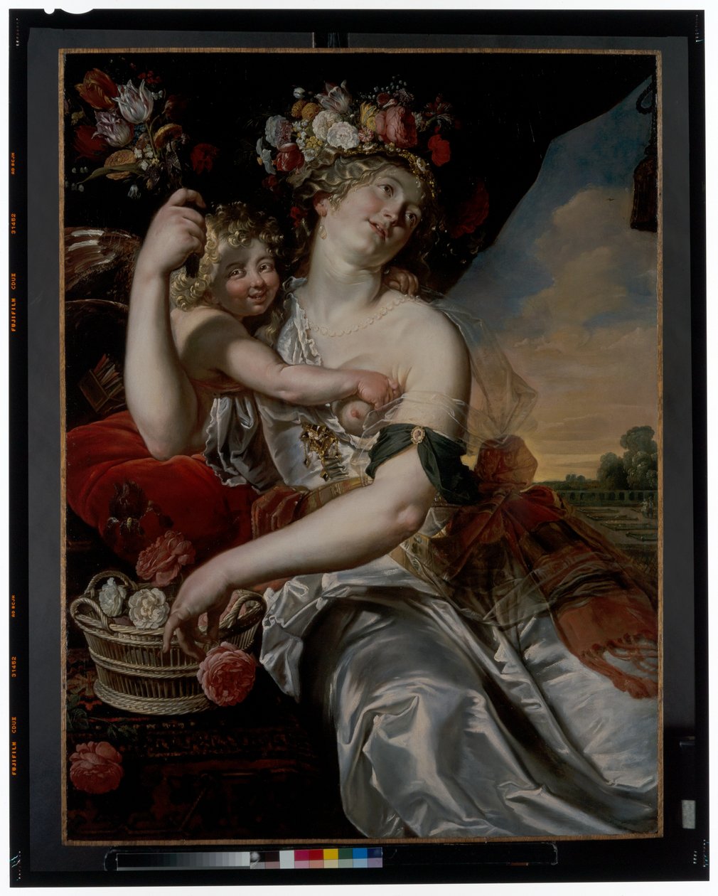 Allegori om våren av Abraham II Janssens