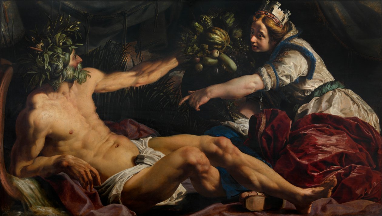Scaldis og Antverpia av Abraham Janssens van Nuyssen