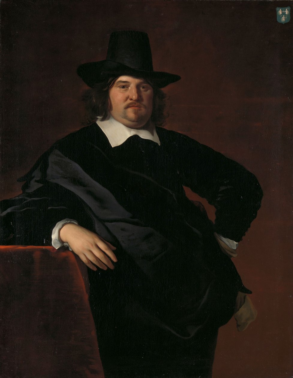 Abraham de Visscher, 1650-67 av Abraham Lambertsz van den Tempel