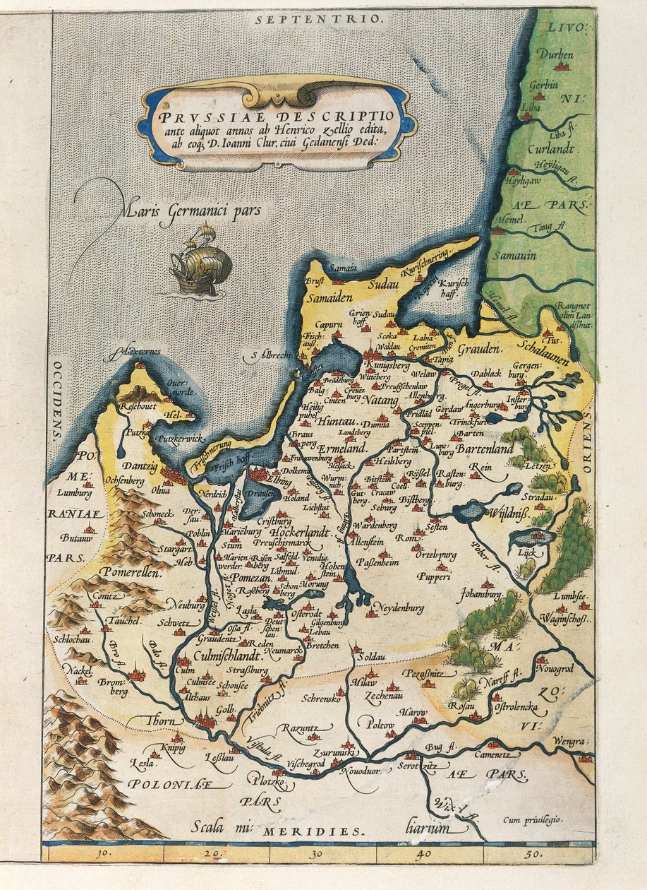 Kart over Preussen, fra World