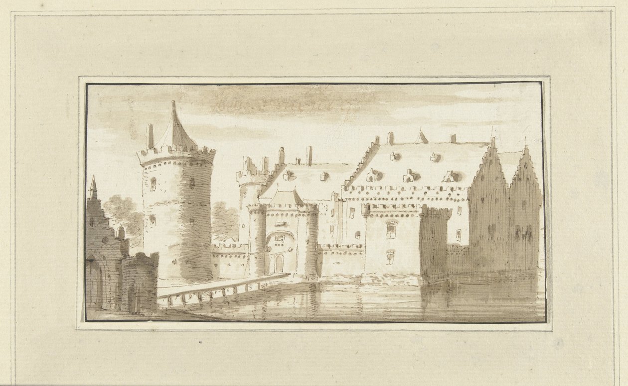 Kronenburg-huset ved Vecht av Abraham Rademaker