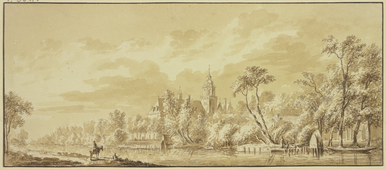 Nijenrode slott ved Vecht av Abraham Rademaker