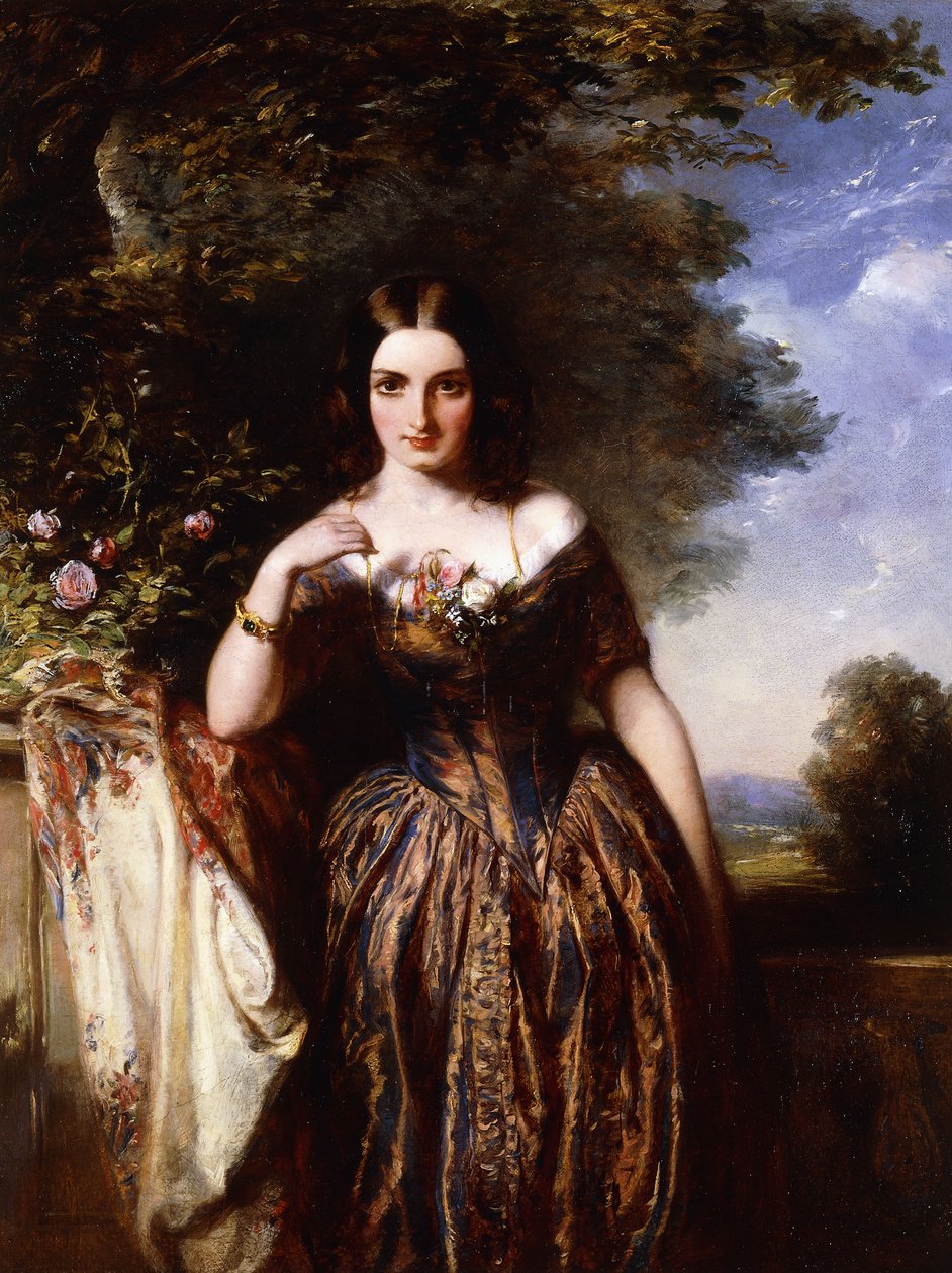 Portrett av Mrs. J. Hardcastle, født Anne Capper av Abraham Solomon