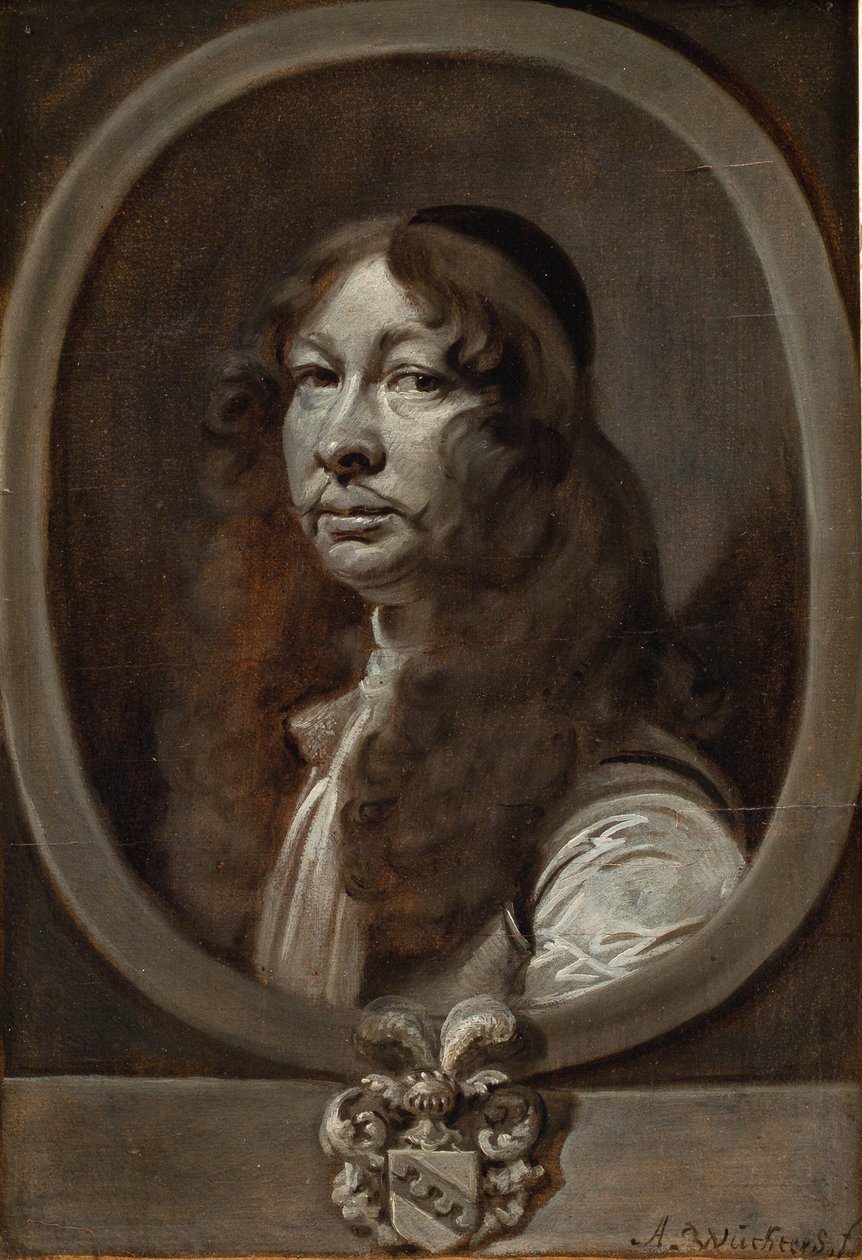 Heinrich von Delwig, svensk oberst av Abraham Wuchters
