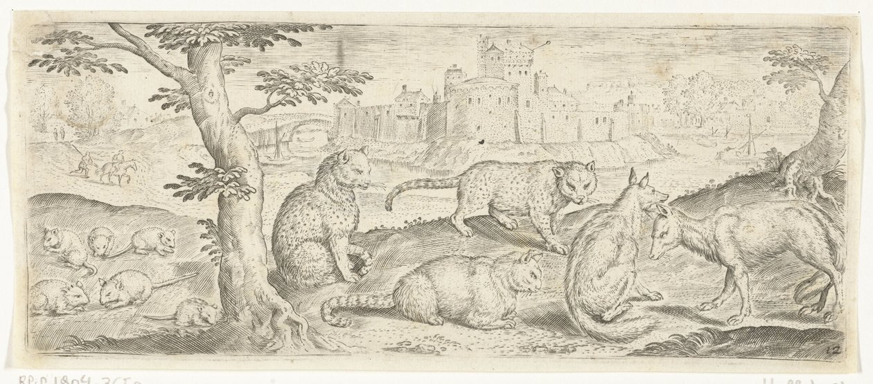 Rotter, katter og rever Dyr (serietittel) av Abraham de Bruyn (possibly)