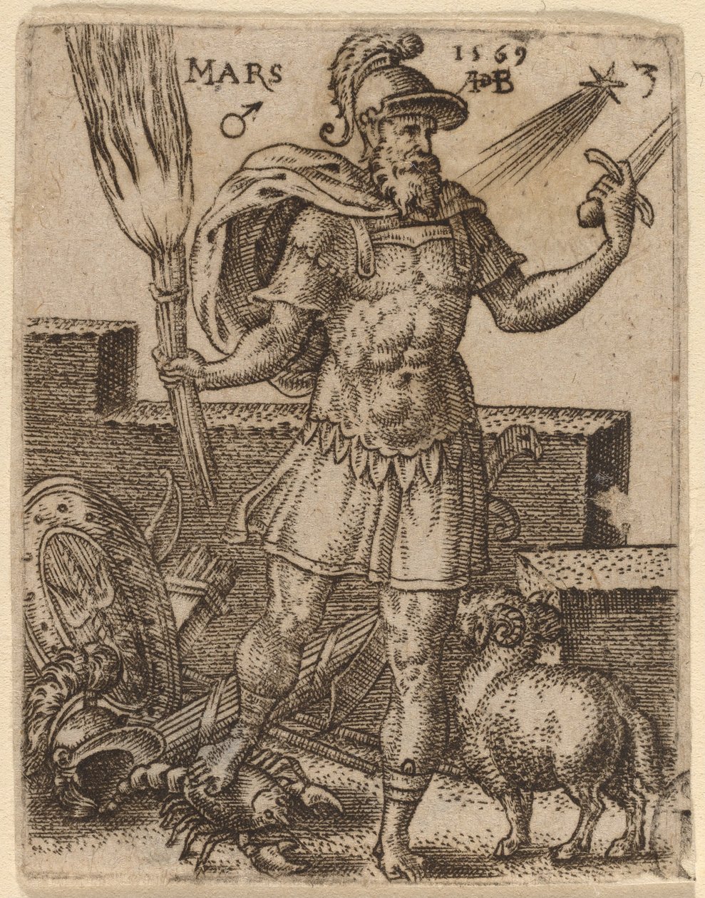 Mars av Abraham de Bruyn