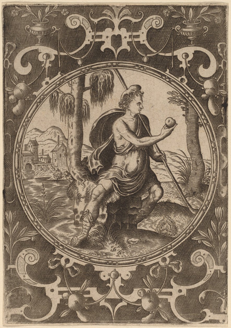 Paris med eplet av Abraham de Bruyn