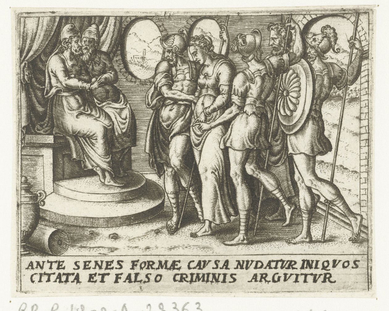 Susanna foran dommerne Historien om Susanna (serietittel) av Abraham de Bruyn
