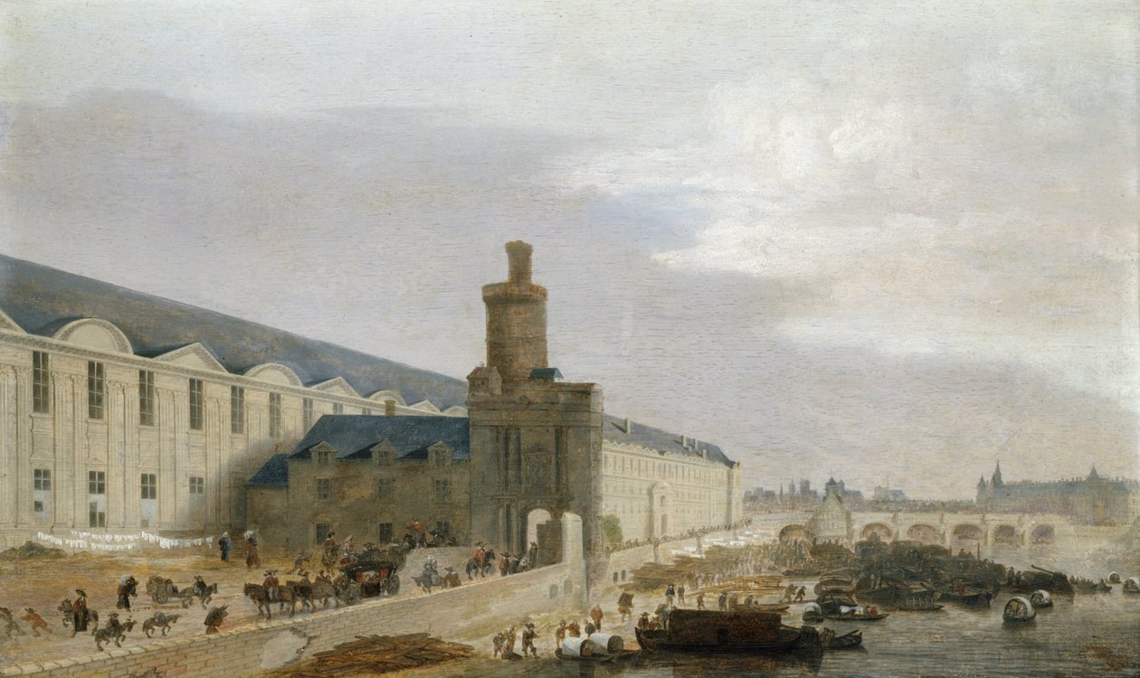 Det store galleriet i Louvre, ca. 1640. av Abraham de Verwer