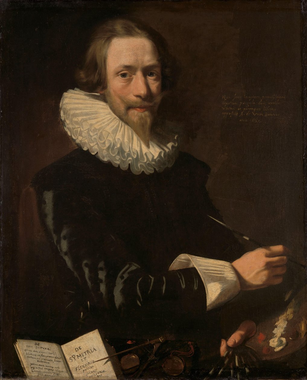 Selvportrett av Abraham de Vries
