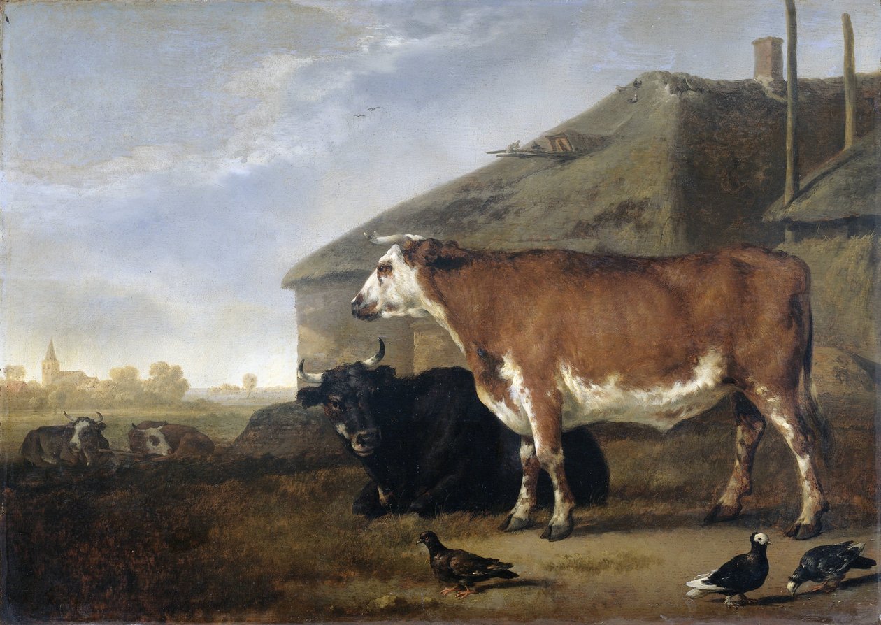 Cattlenorwegian av Abraham van Calraet