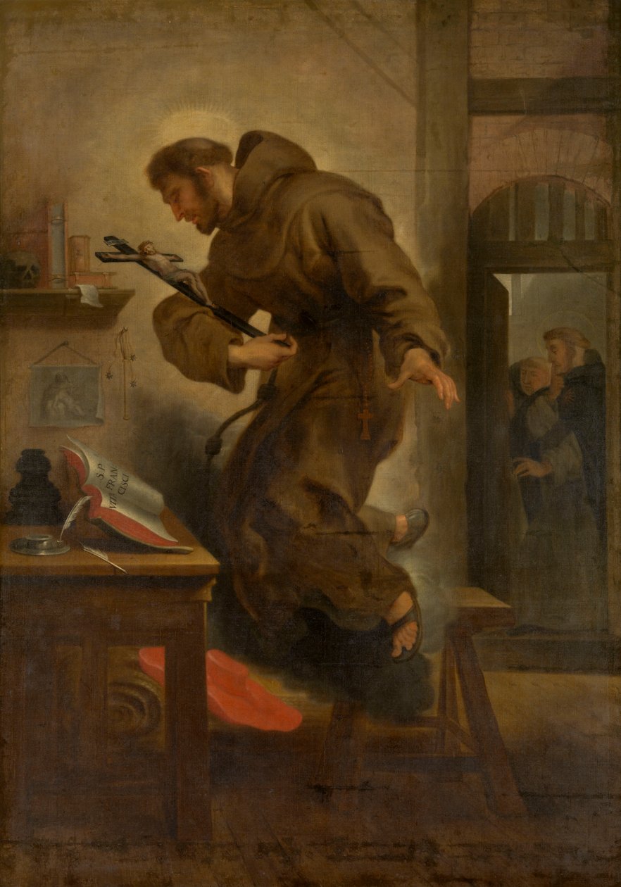 Den hellige Bonaventura i ekstase av Abraham van Diepenbeeck