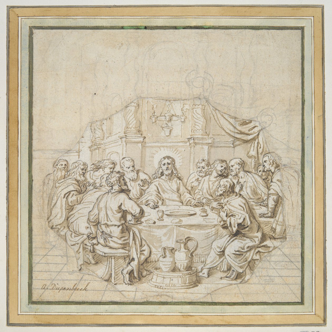 Nattverden av Abraham van Diepenbeeck