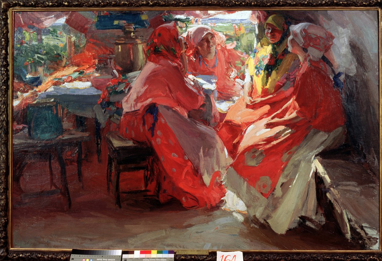 De besøkende av Abram Efimovich Arkhipov