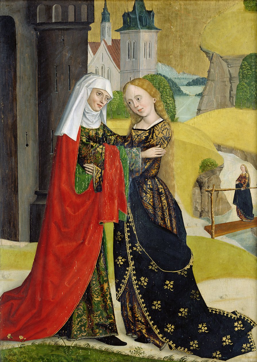 Besøk fra kuppelalteret, 1499 (tempera på panel) av Absolon Stumme