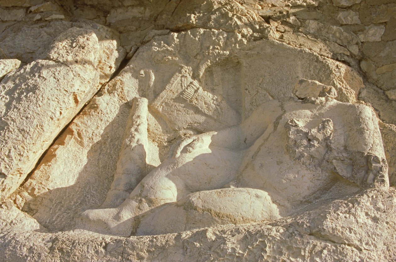Utskjæring av Herakles av Achaemenid