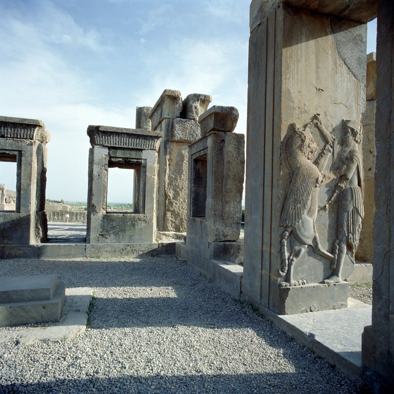Xerxes' Throne Hall, fullført ca. 480 f.Kr. (se 179109) av Achaemenid
