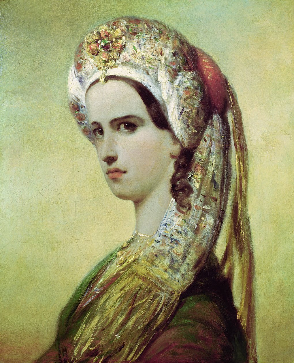 Portrett av Rachel (1821-58) av Achille Devéria