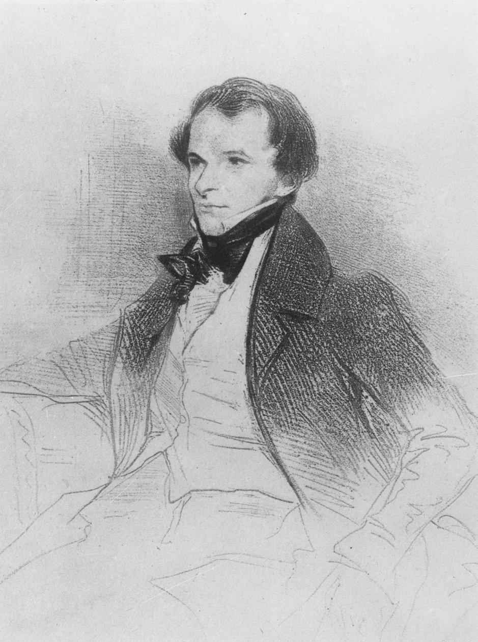 Prosper Mérimée, 1829 av Achille Devéria