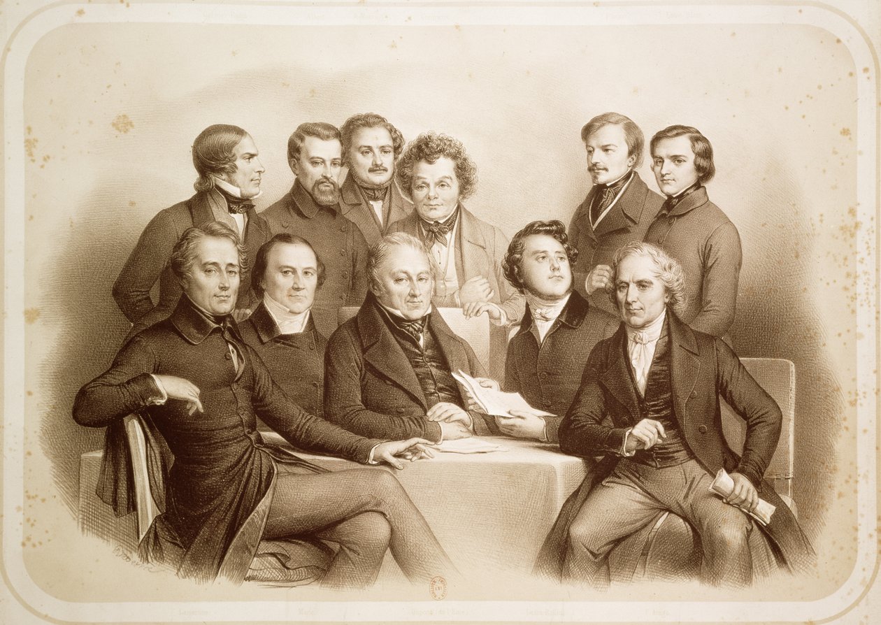 Den provisoriske regjeringen av 24. februar 1848, 1848 av Achille Devéria