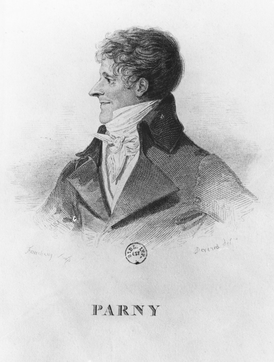 Évariste Desiré de Forges, Vicomte de Parny av Achille Devéria