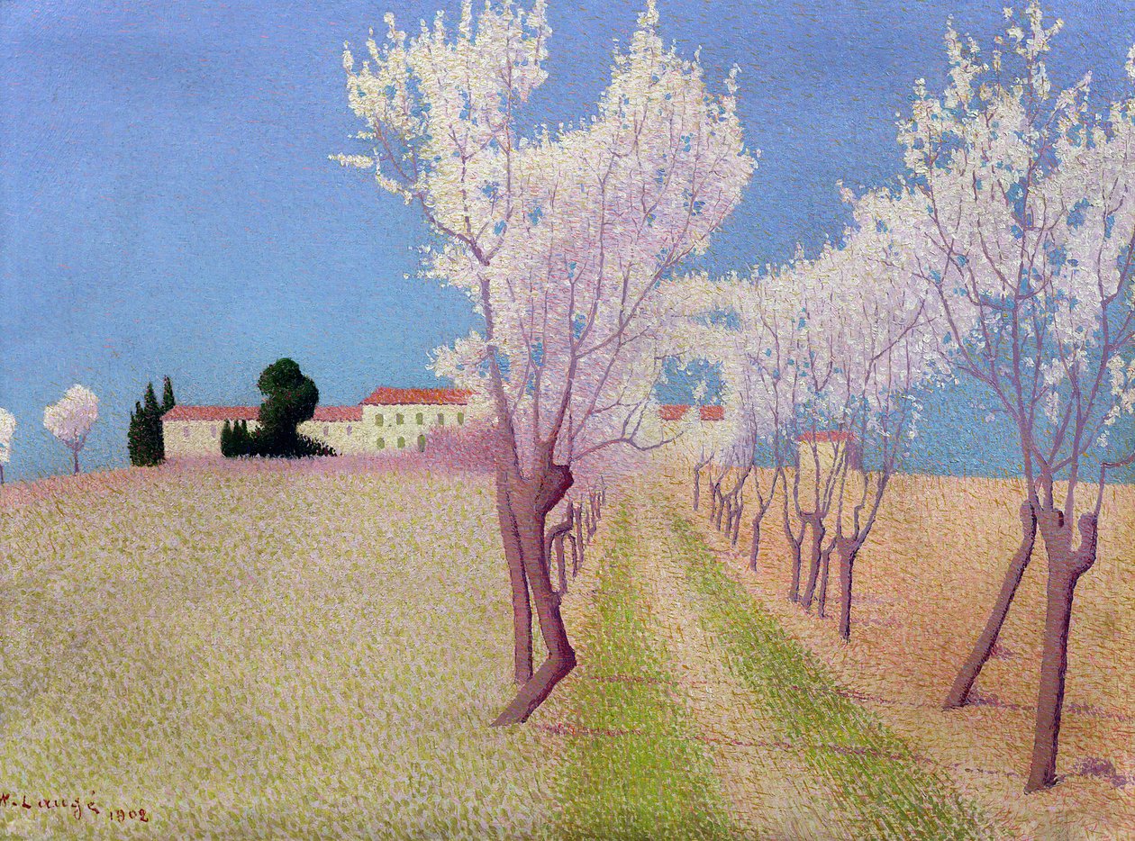 Countryside of the Guardie, 1902 av Achille Lauge