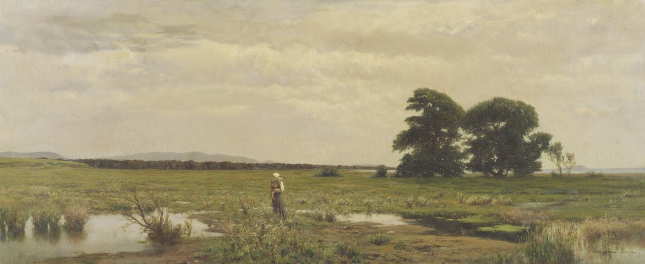 romersk landsbygd av Achille Vertunni