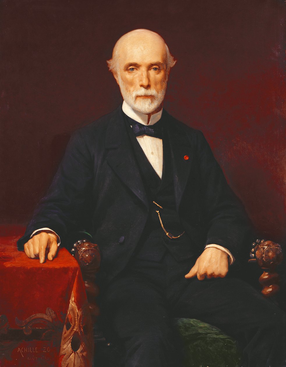 Louis-Charles de Saulces de Freycinet (1828-1923) 1880 av Achille Zo