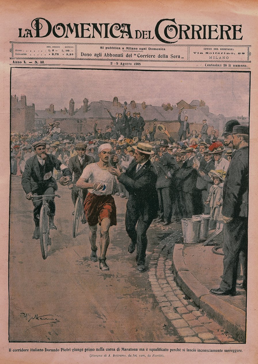 OL i 1908, forside av 
