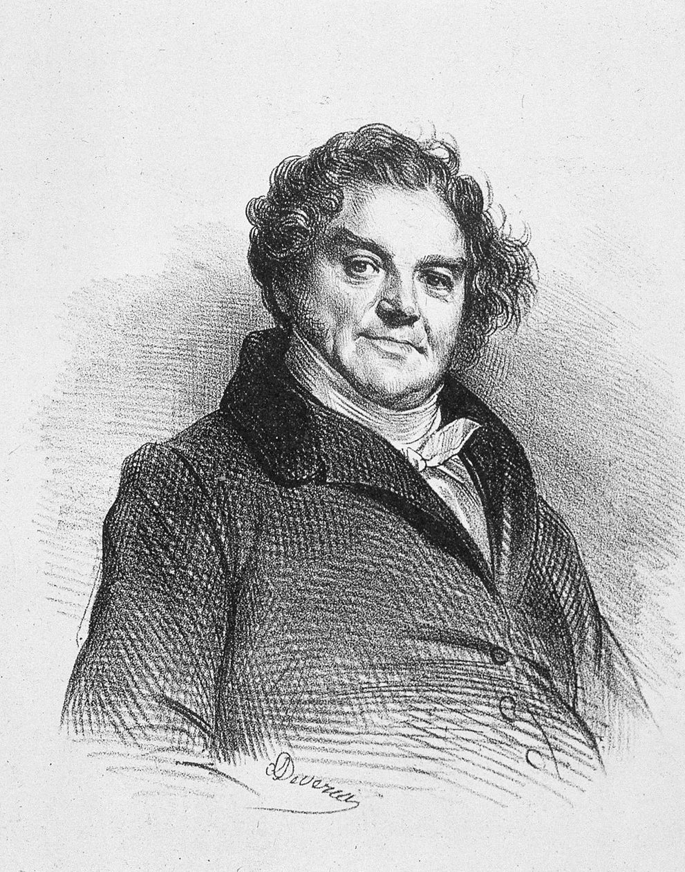 Portrett av Vidocq av Achille Devéria av Achille Devéria