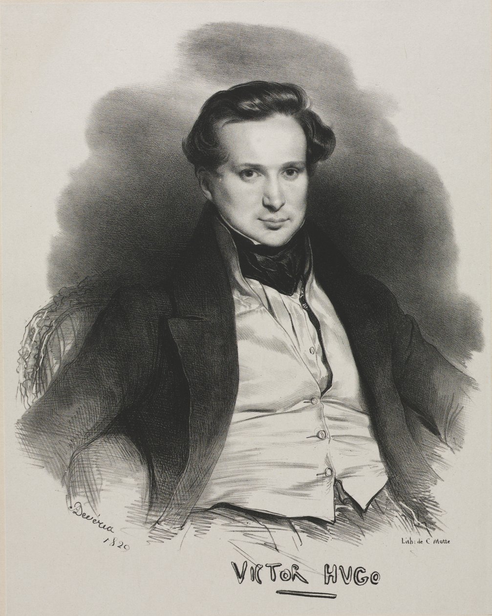 Victor Hugo av Achille Devéria