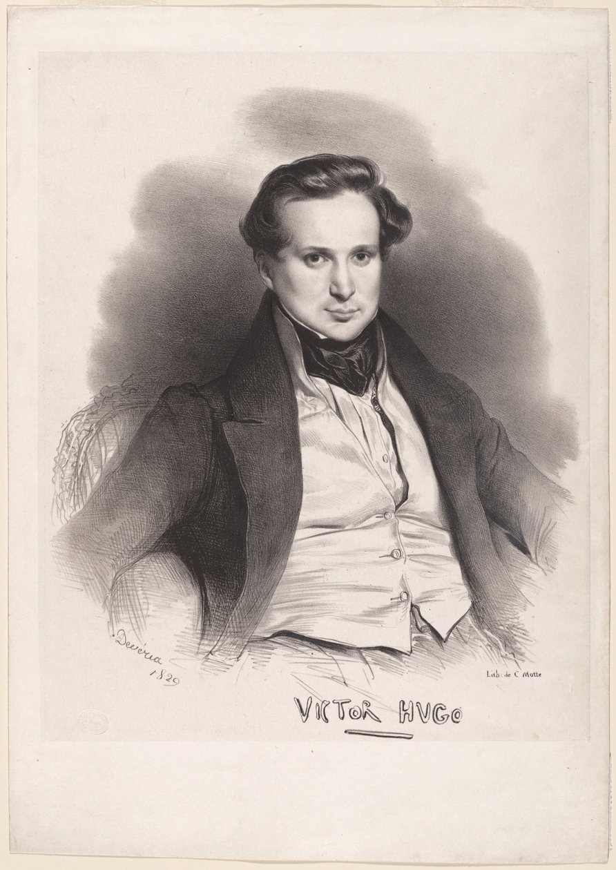 Victor Hugo av Achille Devéria