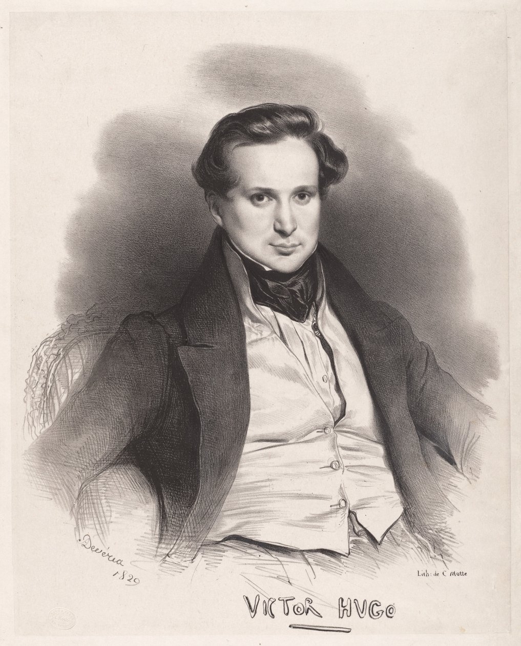 Victor Hugo av Achille Devéria