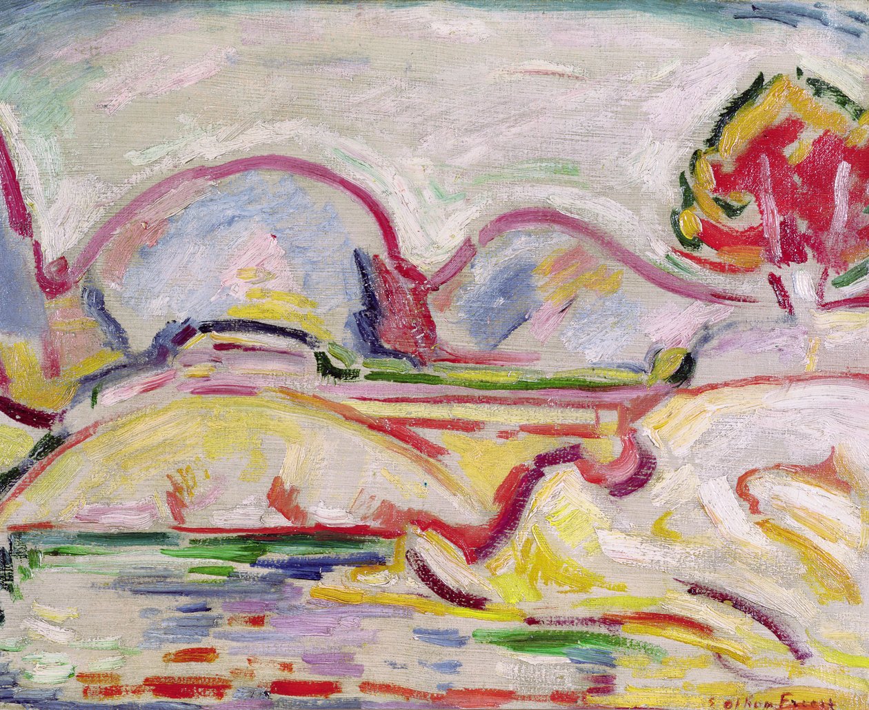 Hos Ciotat av Achille Emile Othon Friesz