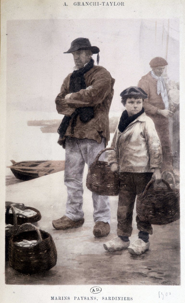 Sardinske bondesjømenn av Granchi-Taylor av Achille Granchi Taylor