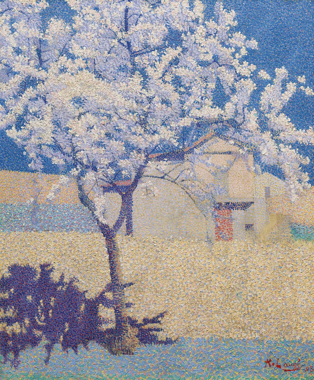 Det blomstrende treet av Achille Lauge