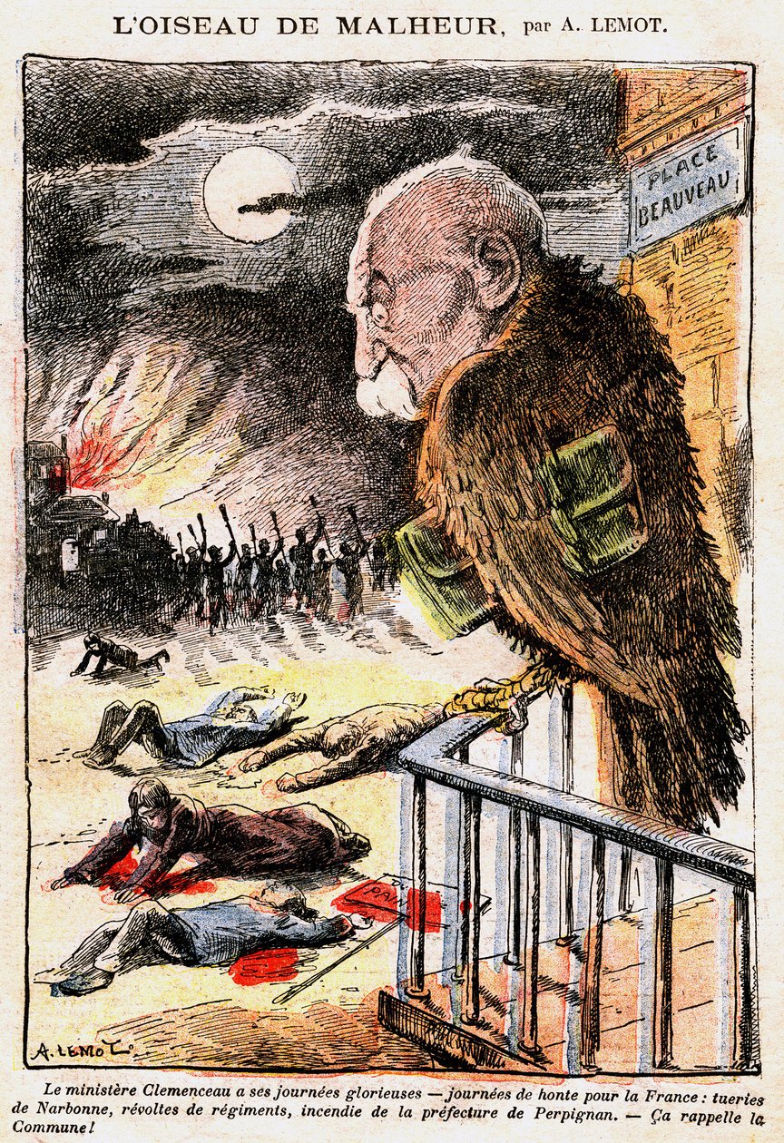 George Clemenceau i The Pilgrim av Achille Lemot