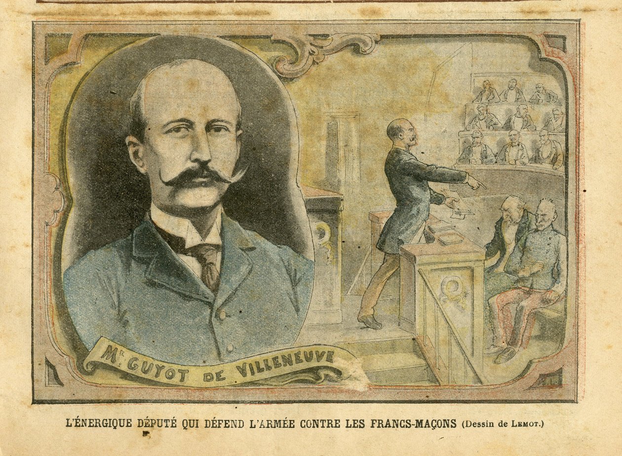 Illustrasjon av Achille Lemot (1846-1909) i Le Pelerin av Achille Lemot