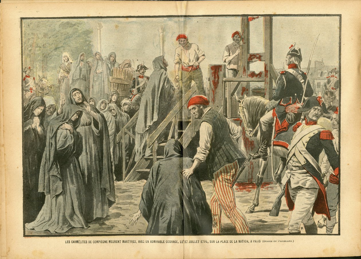 Illustrasjon av Achille Lemot (1846-1909) i Le Pelerin av Achille Lemot