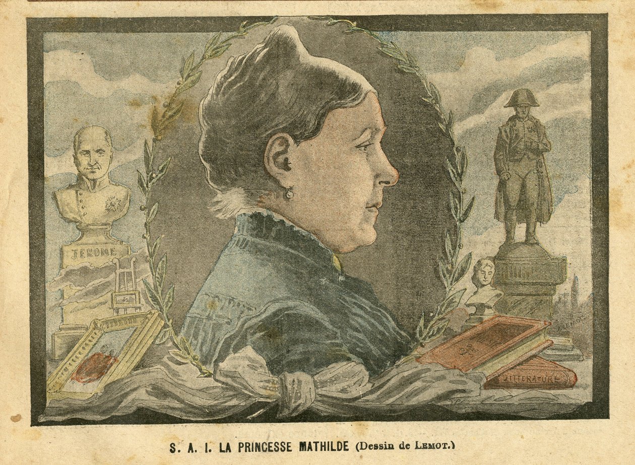 Illustrasjon av Achille Lemot (1846-1909) i Le Pelerin av Achille Lemot