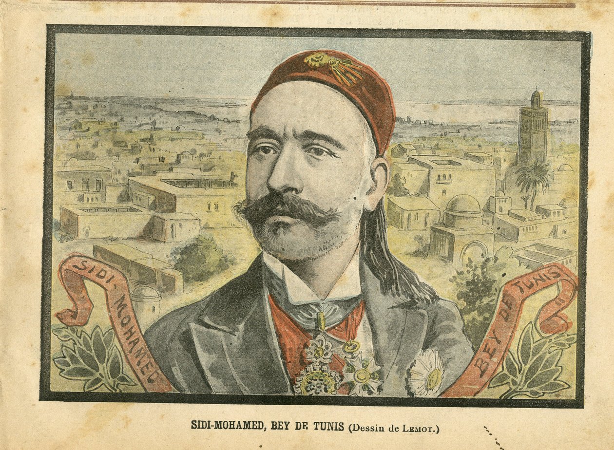 Illustrasjon av Achille Lemot (1846-1909) i Le Pelerin av Achille Lemot