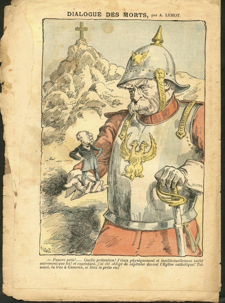 Illustrasjon av Achille Lemot (1846-1909) i Le Pelerin av Achille Lemot