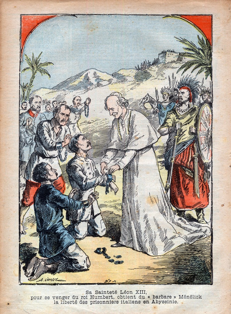Pave Leo XIII (Vincenzo Gioacchino Pecci av Achille Lemot