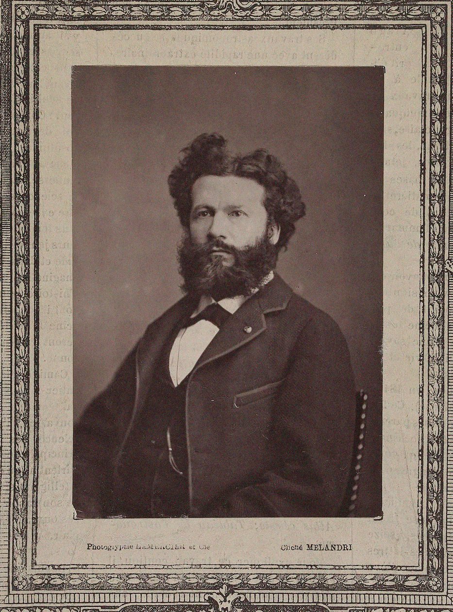 Portrett av Camille Flammarion 1842-1925, 1880. av Achille Melandri