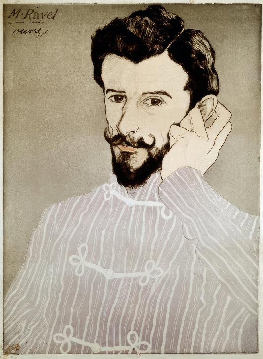 Maurice Ravel av Achille Ouvré