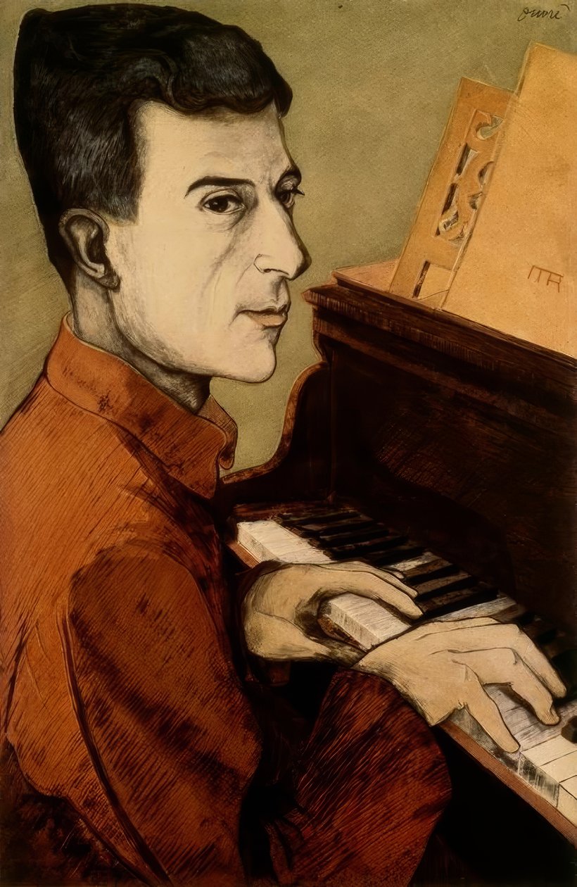Maurice Ravel av Achille Ouvré