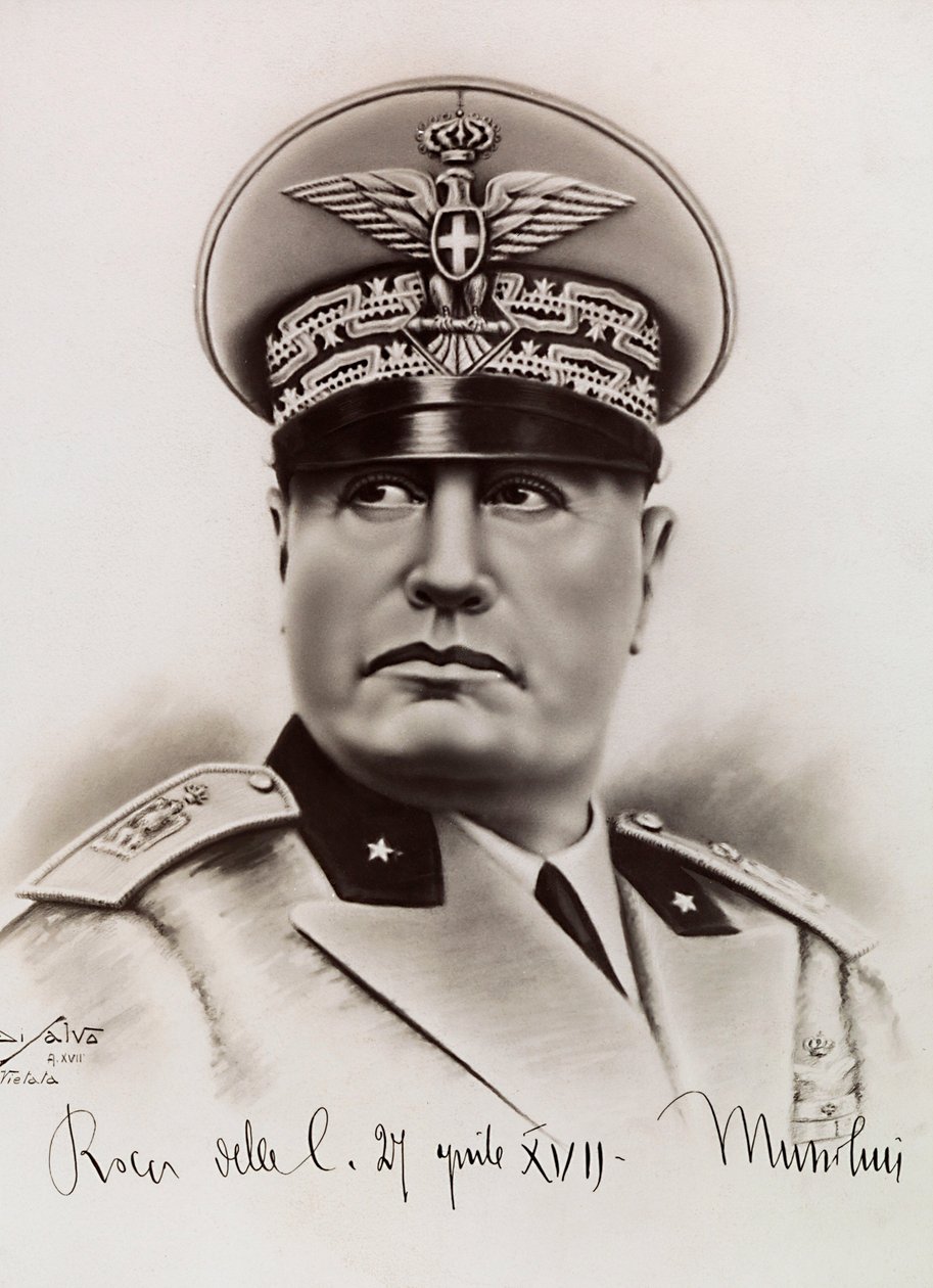 Benito Mussolini, 27041931 av Achille Villani