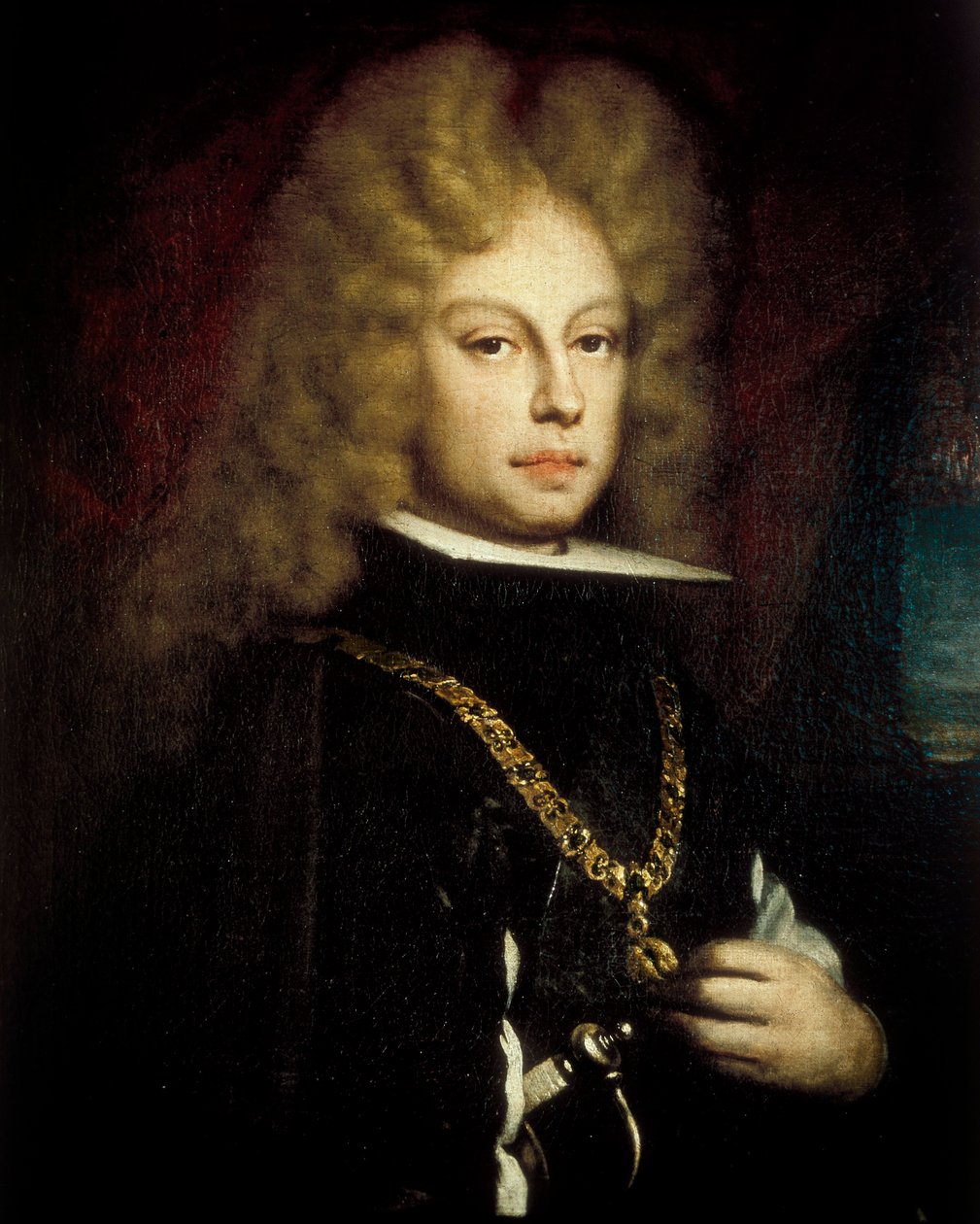 Portrett av Philippe V (1683-1746) av Acsilso Antonio de Palomino