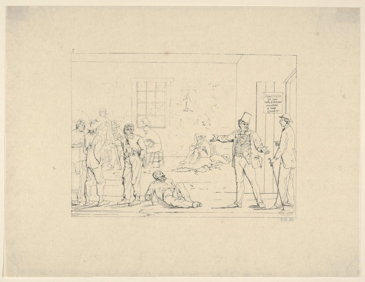 Kjøpe en erstatning i nord under krigen fra Confederate War Etchings, 1861-63. av Adalbert John Volck